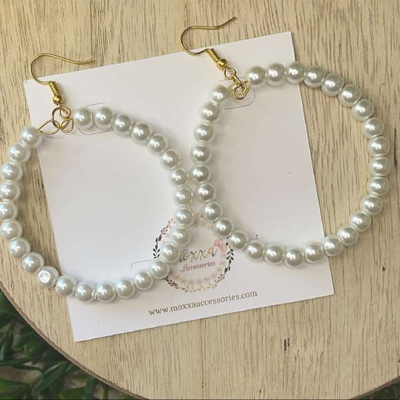 Pearl Earrings - Picture 2 of 2